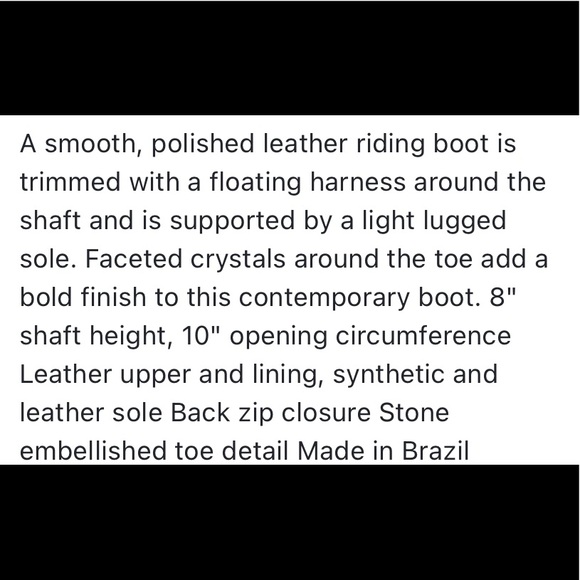 NWT Schutz Cianna Leather Boot Size: 8 - Picture 16 of 16